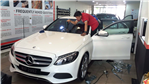 MERCEDES C-CLASS/ CAR TINTED : LLUMAR SOLAR FILM AVS60